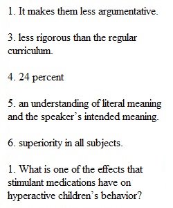 Quiz Chapter 8